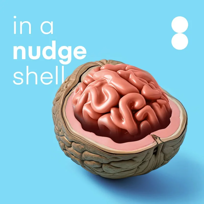 in a nudgeshell podcast visualPodcast zum Thema Nudging im Marketing