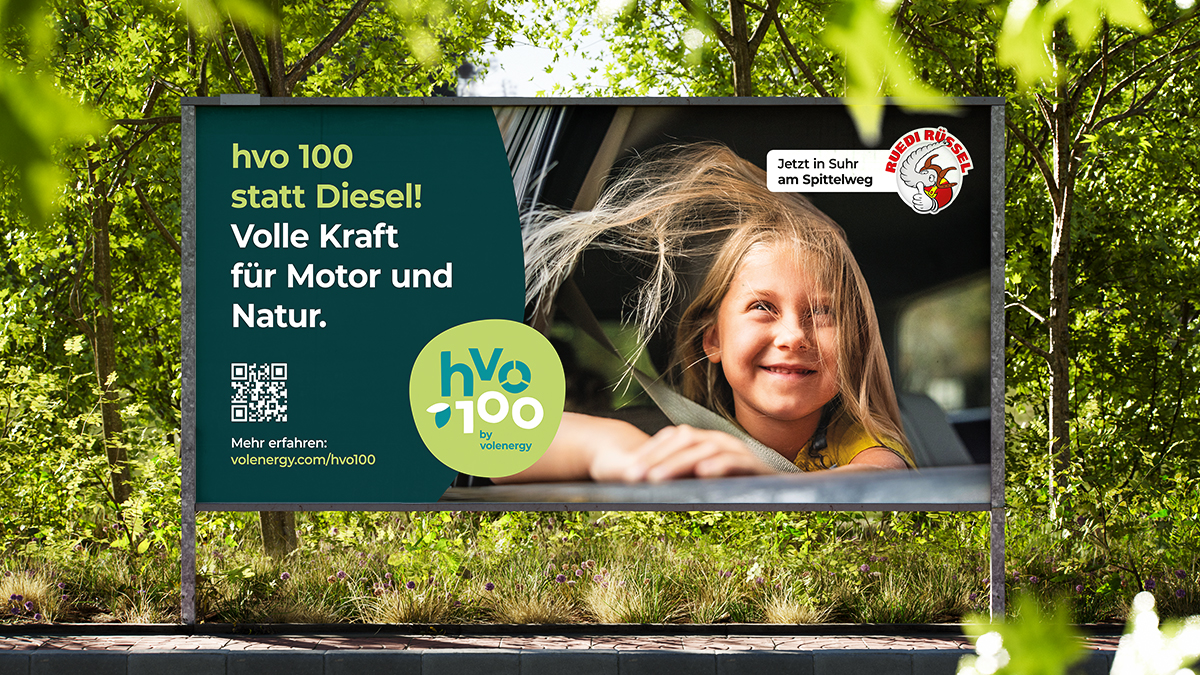 Plakat design für hvo