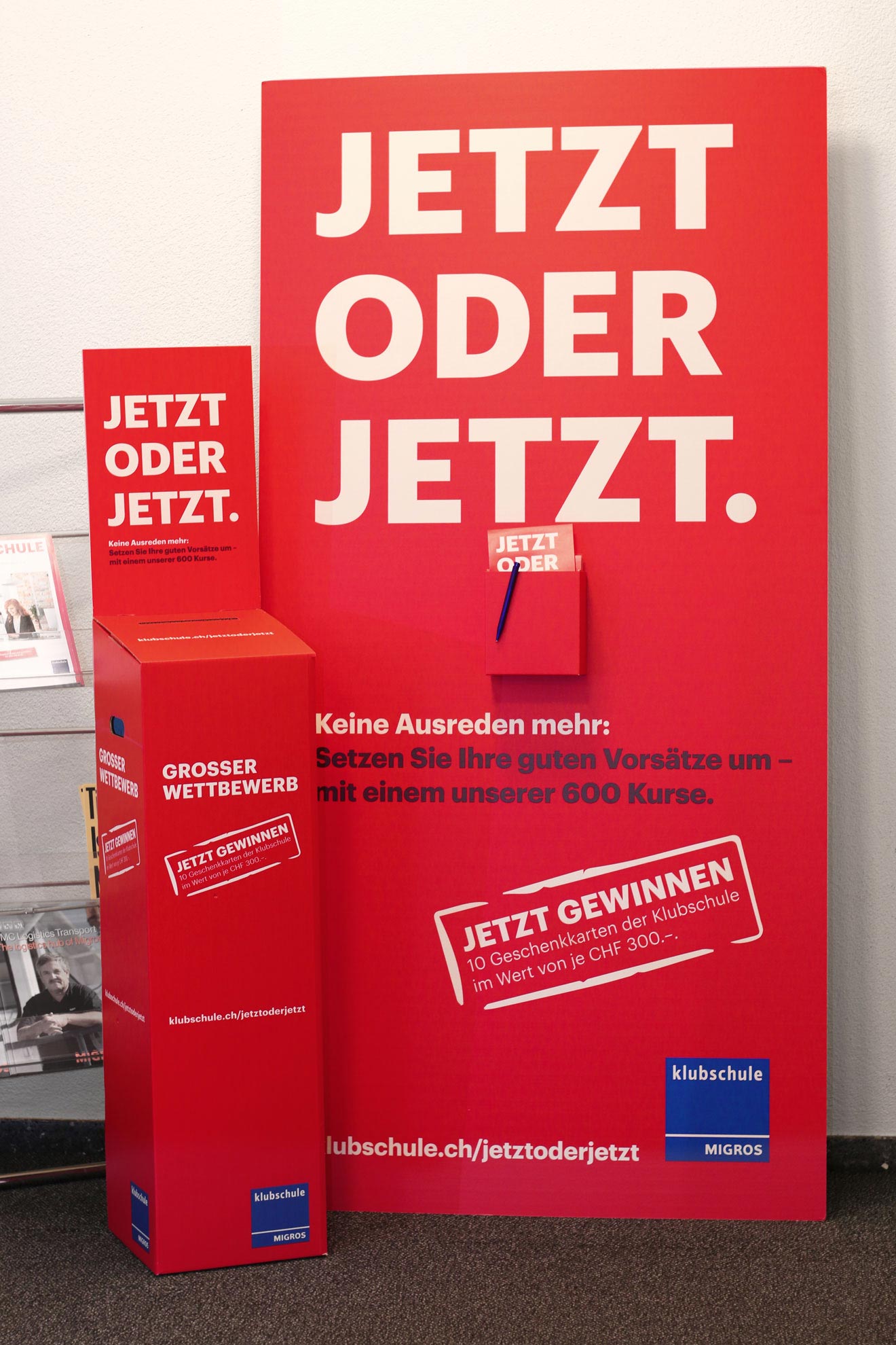 Migros Clubschule Steller mit Gewinnspiel