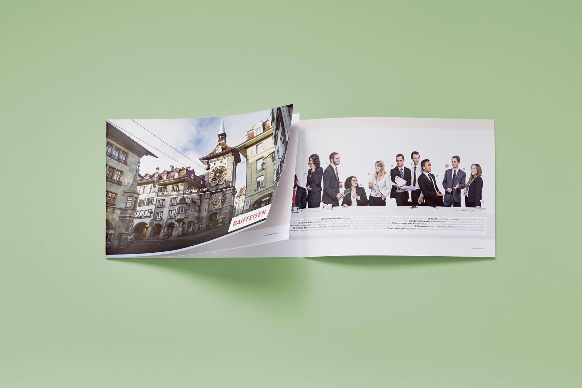 Unternehmensbroschüre Raiffeisen